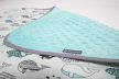Incababy Baby Blanket Blue Whale XXL