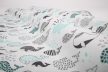 Incababy Baby Blanket Blue Whale XXL