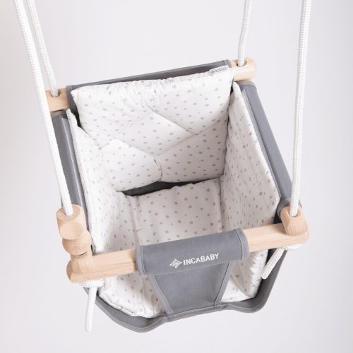 Incababy Junior Schaukel Grey Stars